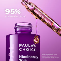 Paula's Choice textura del sérum en gota, muestra concentración y textura ligera