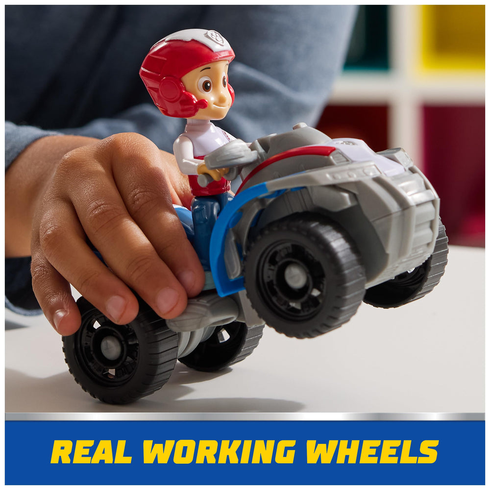 Paw Patrol Ryder ensamblado en asiento para juego estable y seguro