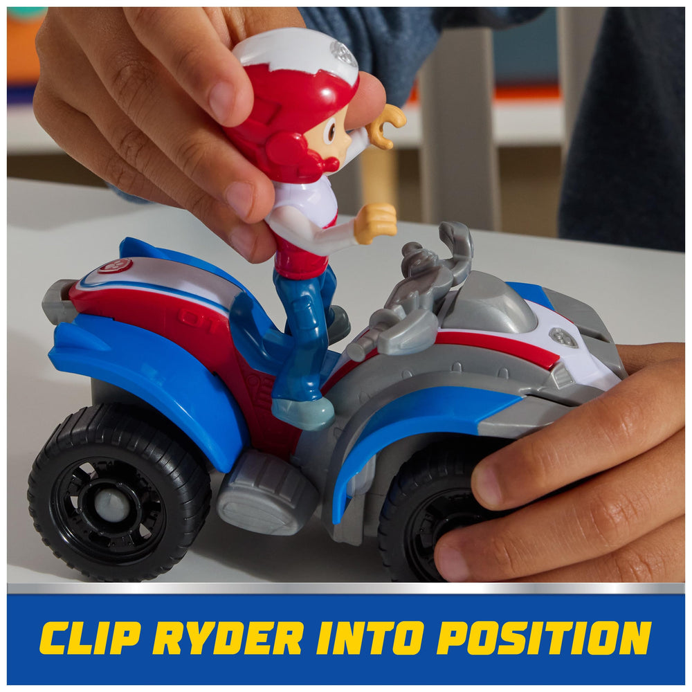 Paw Patrol ATV en uso con niño jugando fomentando creatividad y roles