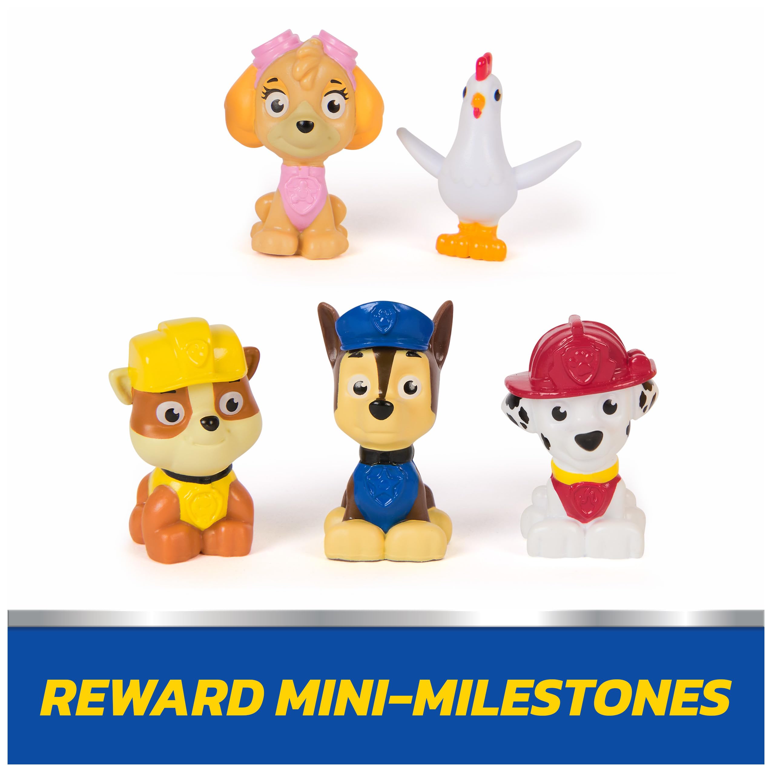 Paw Patrol interior con puertas abiertas revelando sorpresas que incentivan la exploración