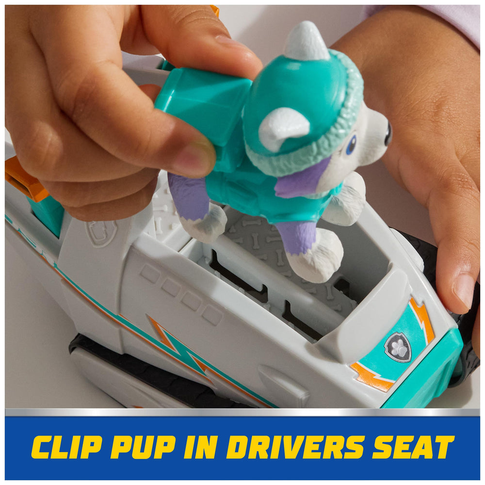 Paw Patrol escala con mano infantil muestra tamaño ideal para niños