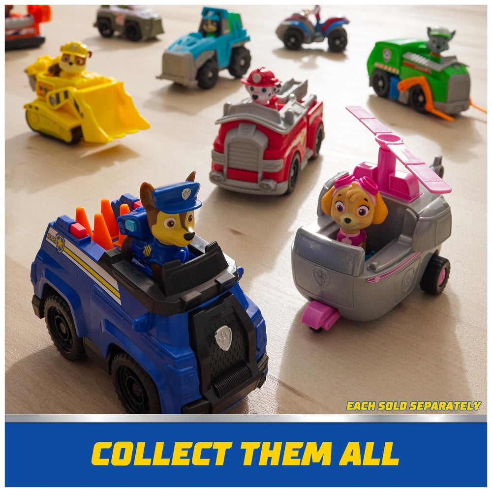 Paw Patrol garra móvil en acción recoge objetos, añade interactividad