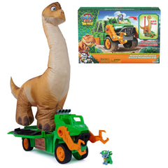 Paw Patrol vehículo Megasaurus frontal mostrando función de inflado
