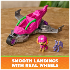 PAW Patrol pterodáctilo incluido mostrando tamaño amigable para niños