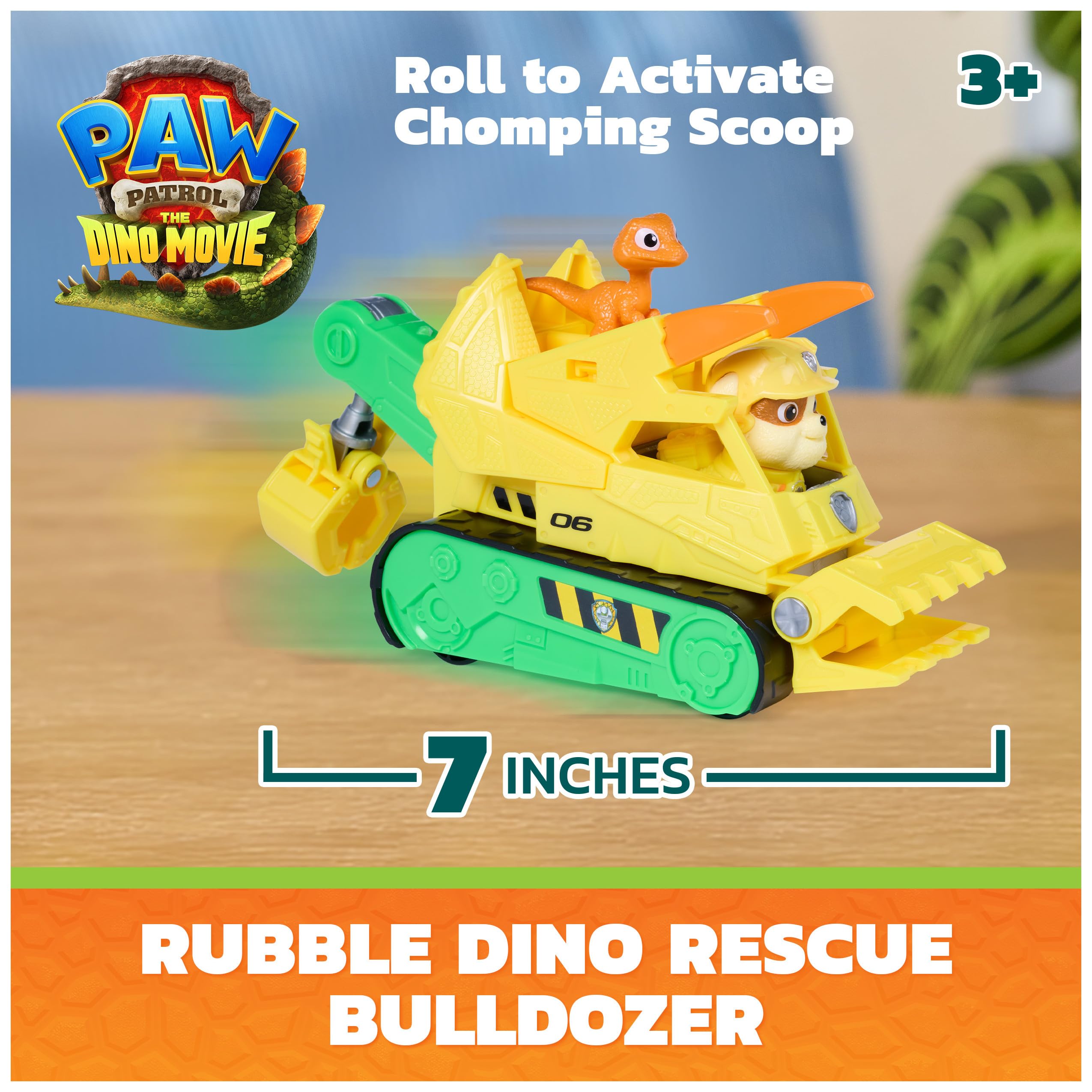 PAW Patrol detalle de la pala con acción de mordida para imaginación