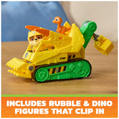 PAW Patrol figuras de Rubble y dino listos para misiones de rescate