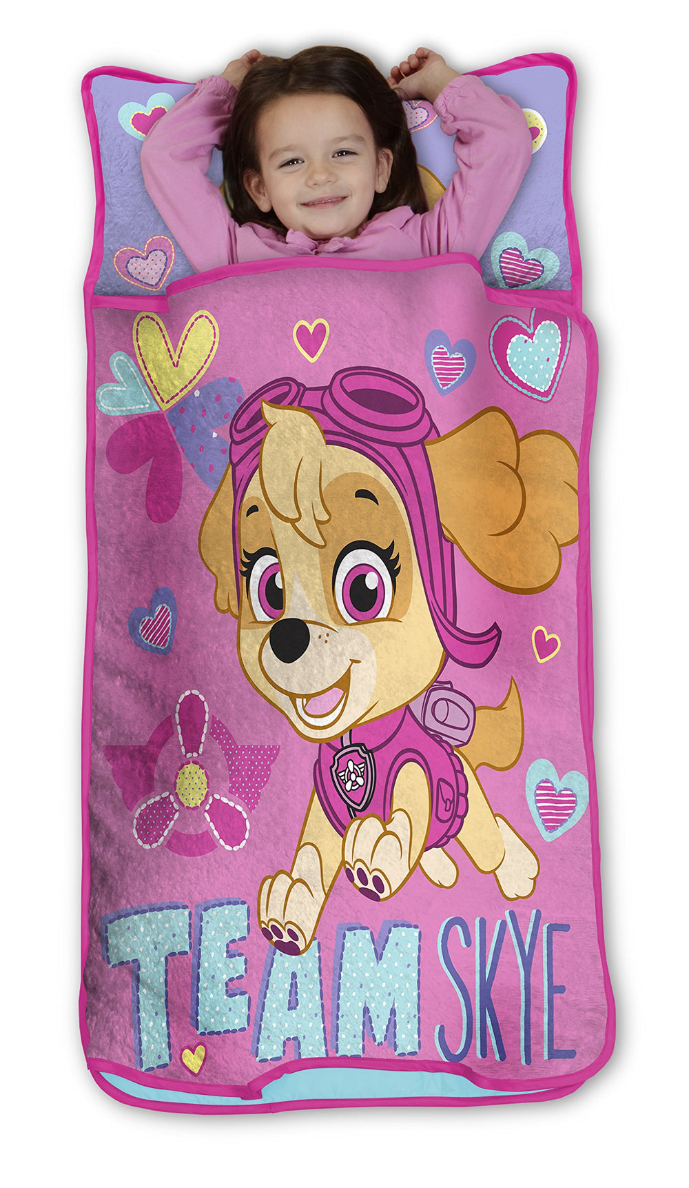 Paw Patrol detalle de textura acolchada que aporta suavidad