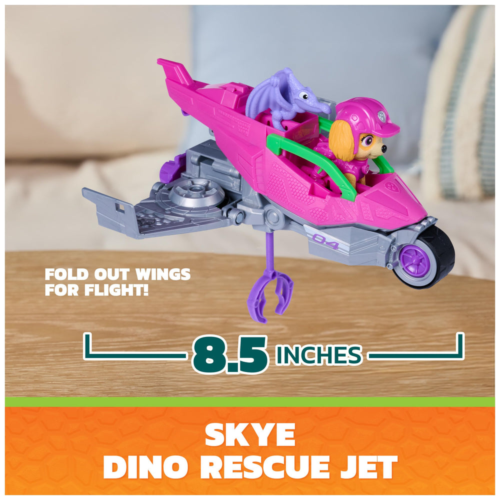 PAW Patrol jet con alas desplegadas mostrando versatilidad de juego