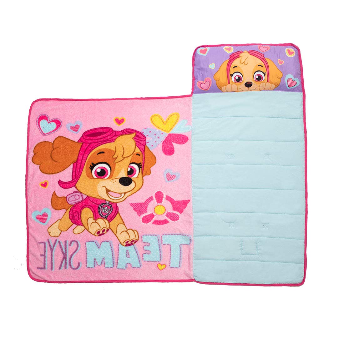 Paw Patrol tapete enrollado con asa para transporte fácil