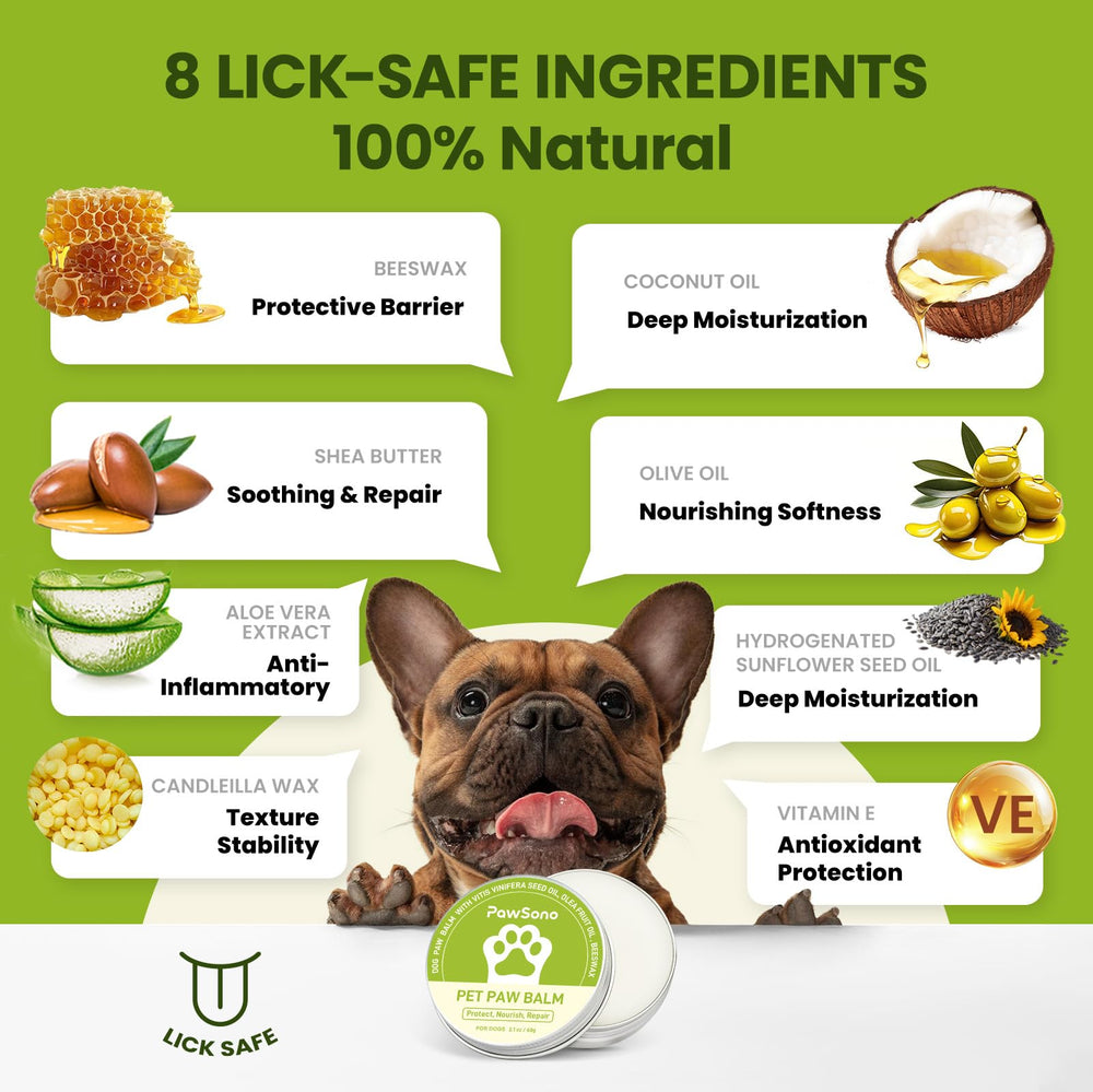 PawSono aplicación en pata demostrando protección inmediata
