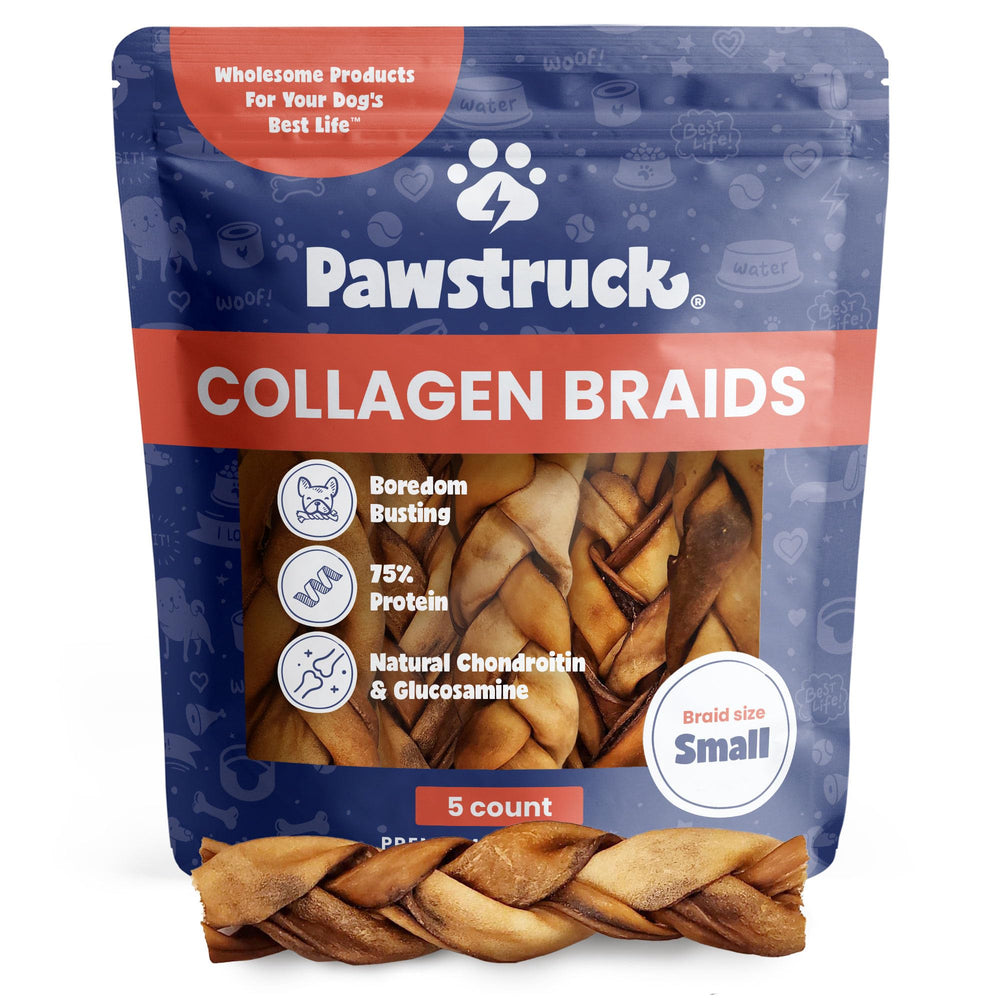 Pawstruck frente del paquete mostrando el producto y atractivo natural