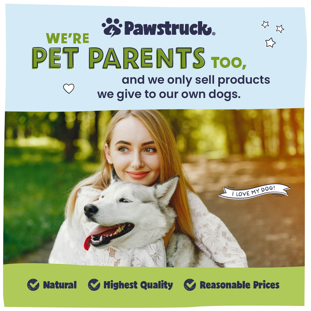 Pawstruck label detail with ingredients and quality assurance for buyer confidence