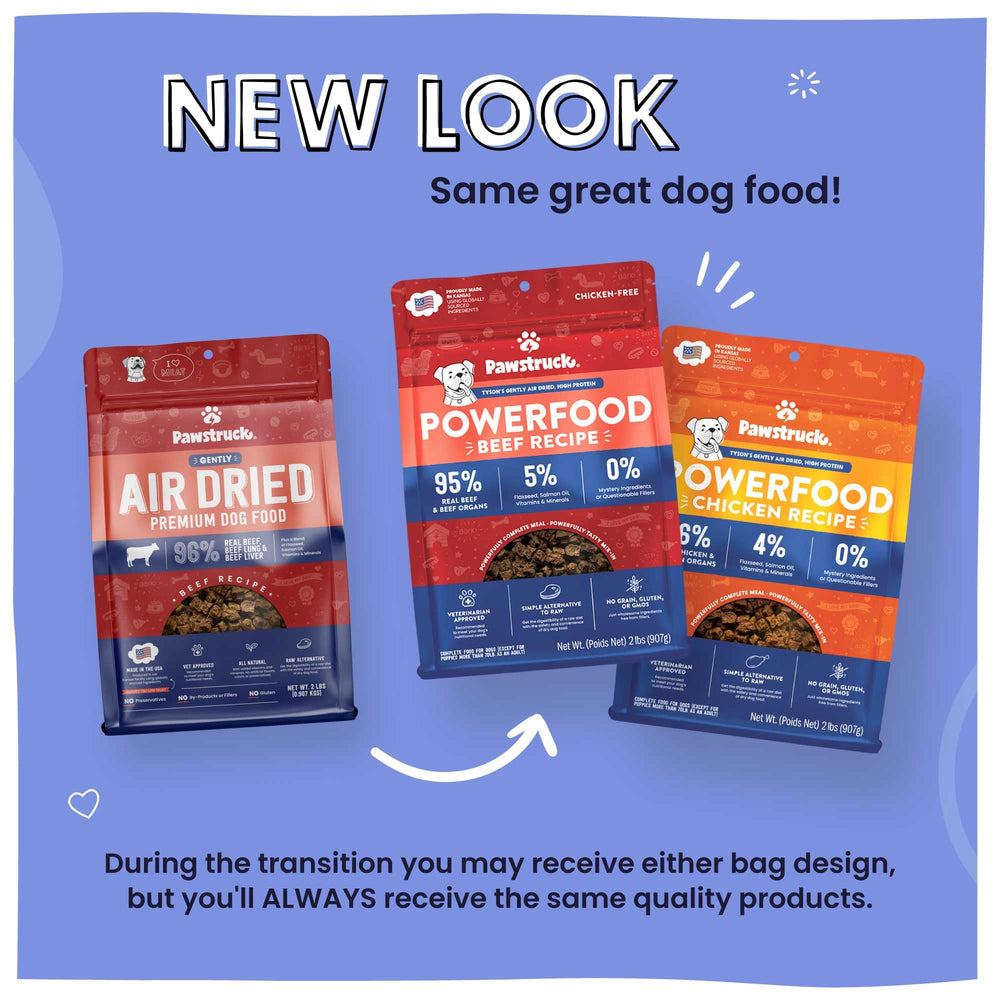 Pawstruck primer plano textura crujiente que conserva nutrientes