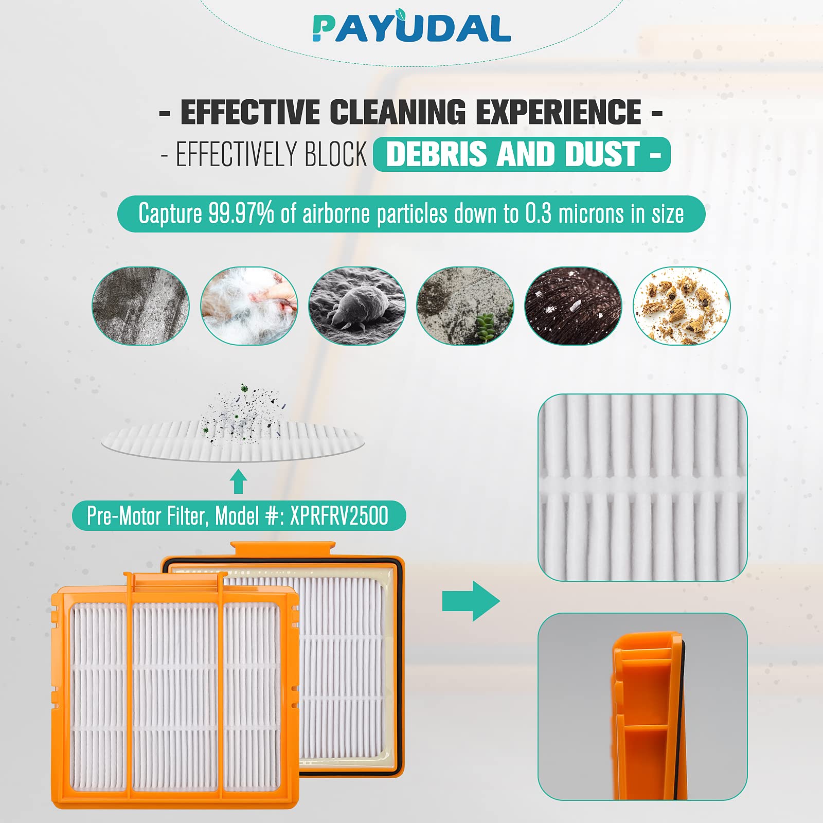 PAYUDAL filtros espuma y fieltro protegen el motor