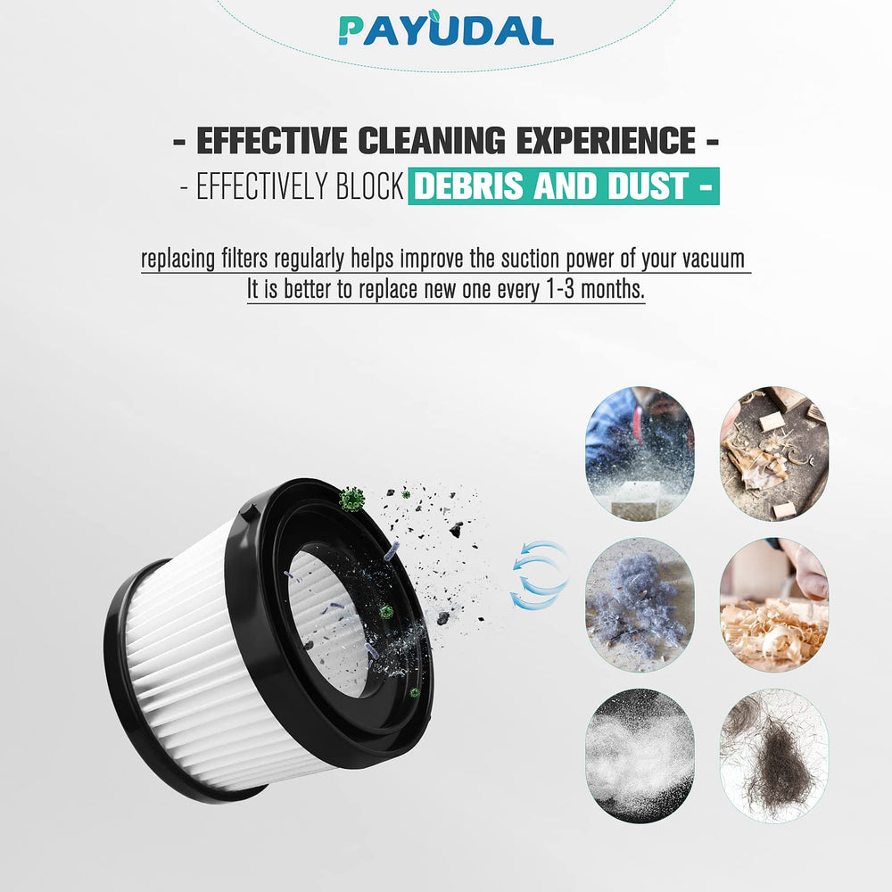 PAYUDAL instalación de filtro en aspiradora demostrando facilidad