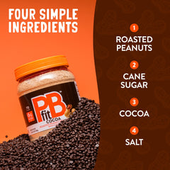PBfit etiqueta con ingredientes simples que inspira confianza