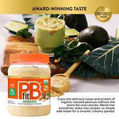 PBfit crema reconstituida en tostada ofrece untabilidad baja en calorías