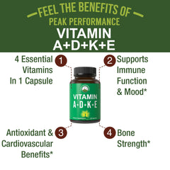 Peak Performance cápsula textura en primer plano destacando formulación vegana y limpia