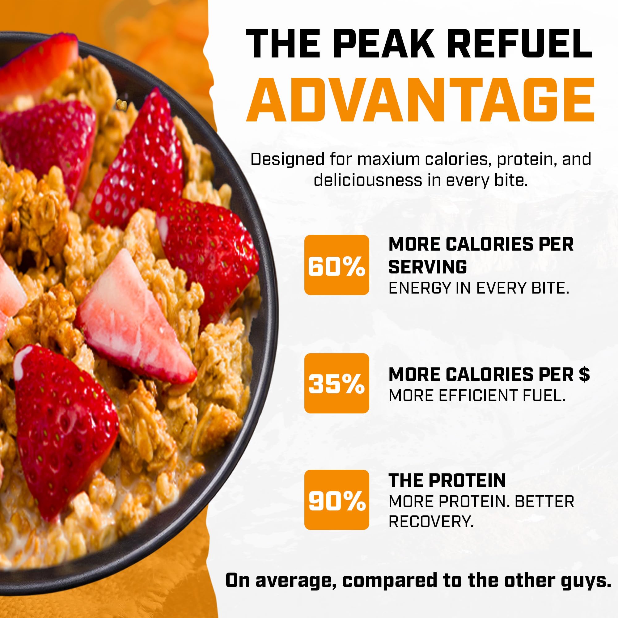 Peak Refuel pouches guardados en kit de emergencia listos para usar