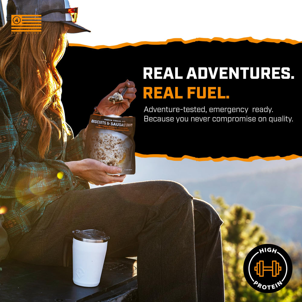 Peak Refuel etiqueta nutricional y origen USA para confianza y trazabilidad