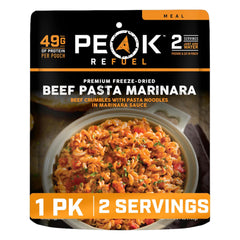 Peak Refuel frente del paquete mostrando diseño y beneficios claros