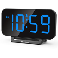 Peakeep vista frontal del reloj con pantalla grande y lectura clara