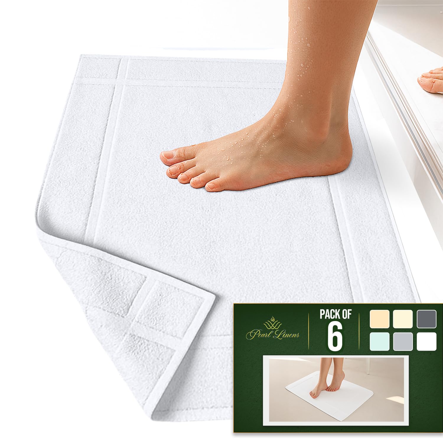Pearl Linens textura de algodón primer plano, tacto suave