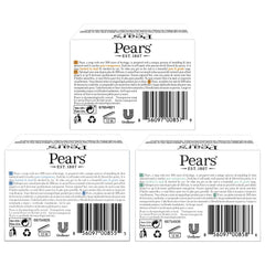 Pears barra ámbar en primer plano que muestra su translucidez hidratante