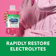 Pedialyte AdvancedCare detalle de etiqueta con información de electrolitos