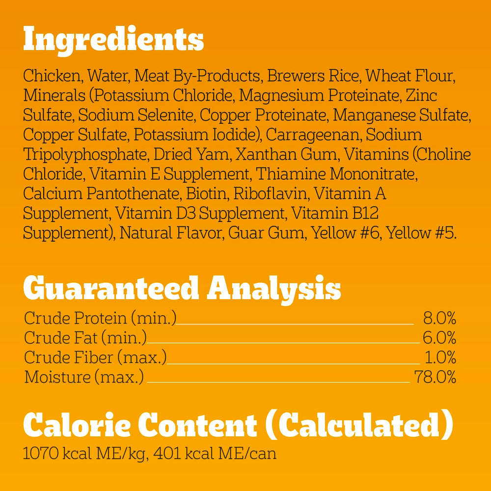 Pedigree primer plano de pollo real usado como ingrediente principal