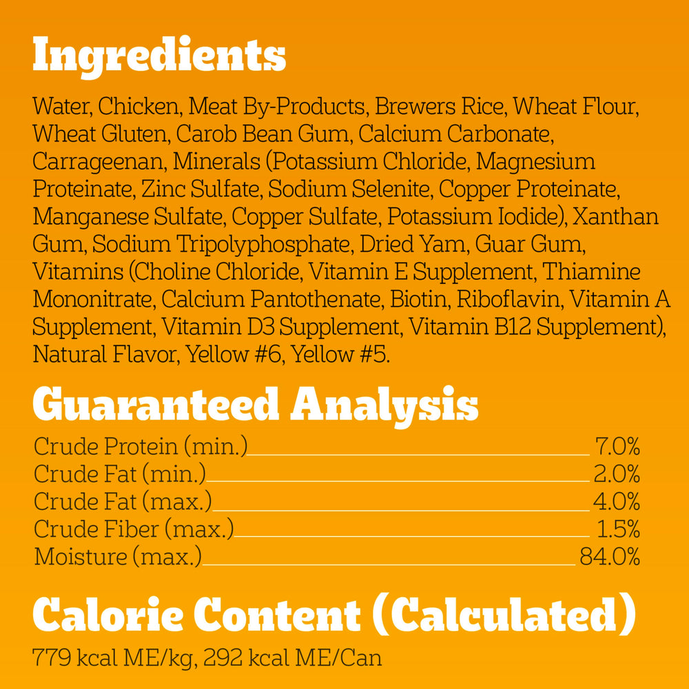 Comida Pedigree usada como topping sobre croquetas, beneficio: añade sabor sin mucha grasa