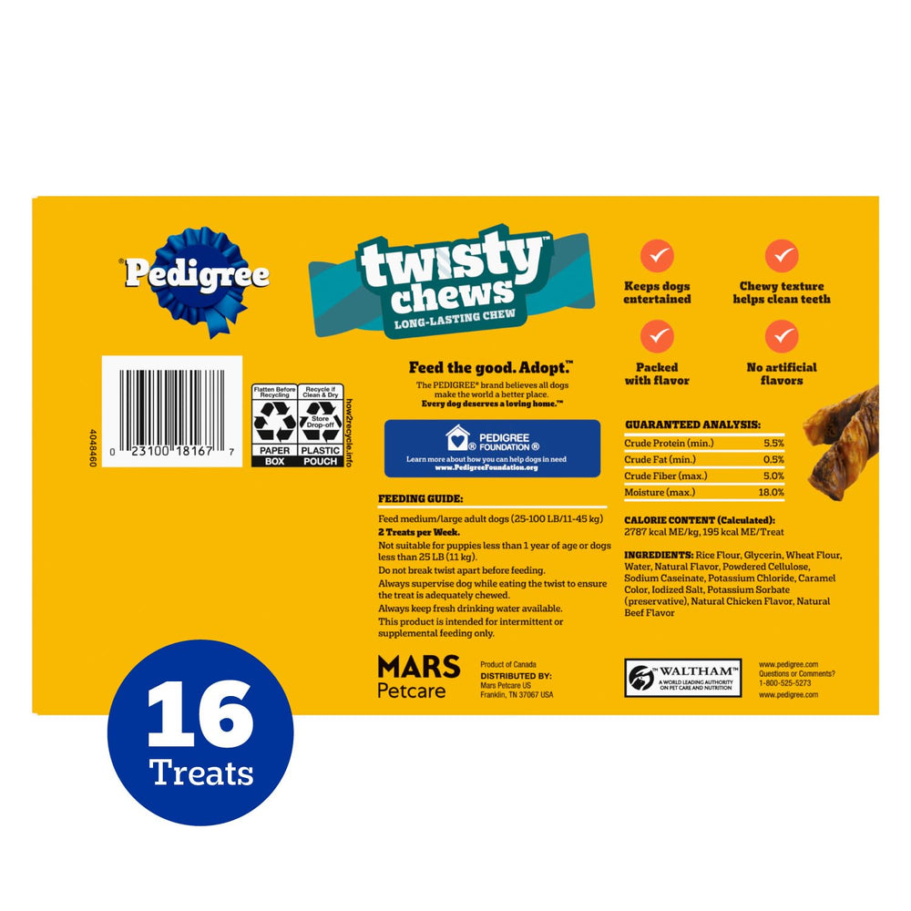 Pedigree uso como recompensa tras entrenamiento con beneficio refuerzo positivo