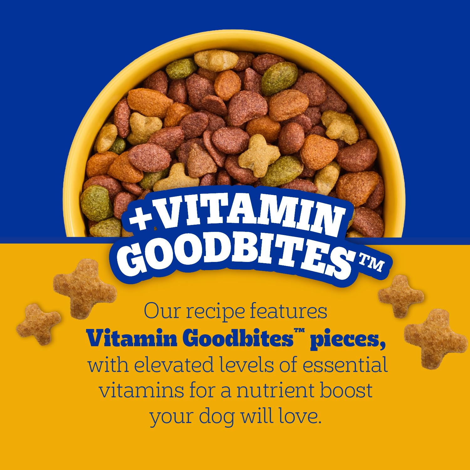 Pedigree Vitamin Goodbites piezas enriquecidas con vitaminas para energía