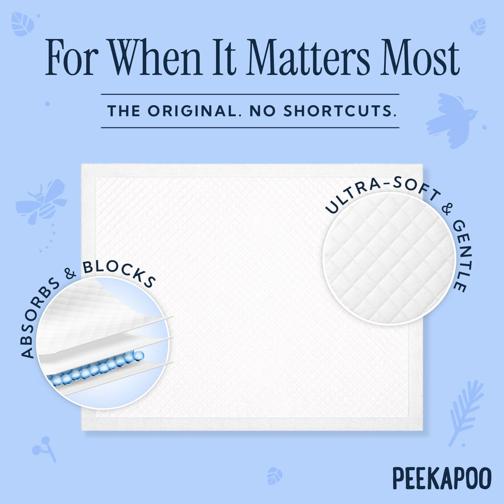 Peekapoo núcleo absorbente detalle que retiene líquidos rápido