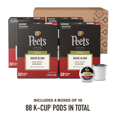 Peet's Coffee cápsula K-Cup en mano listo para usar, practicidad inmediata