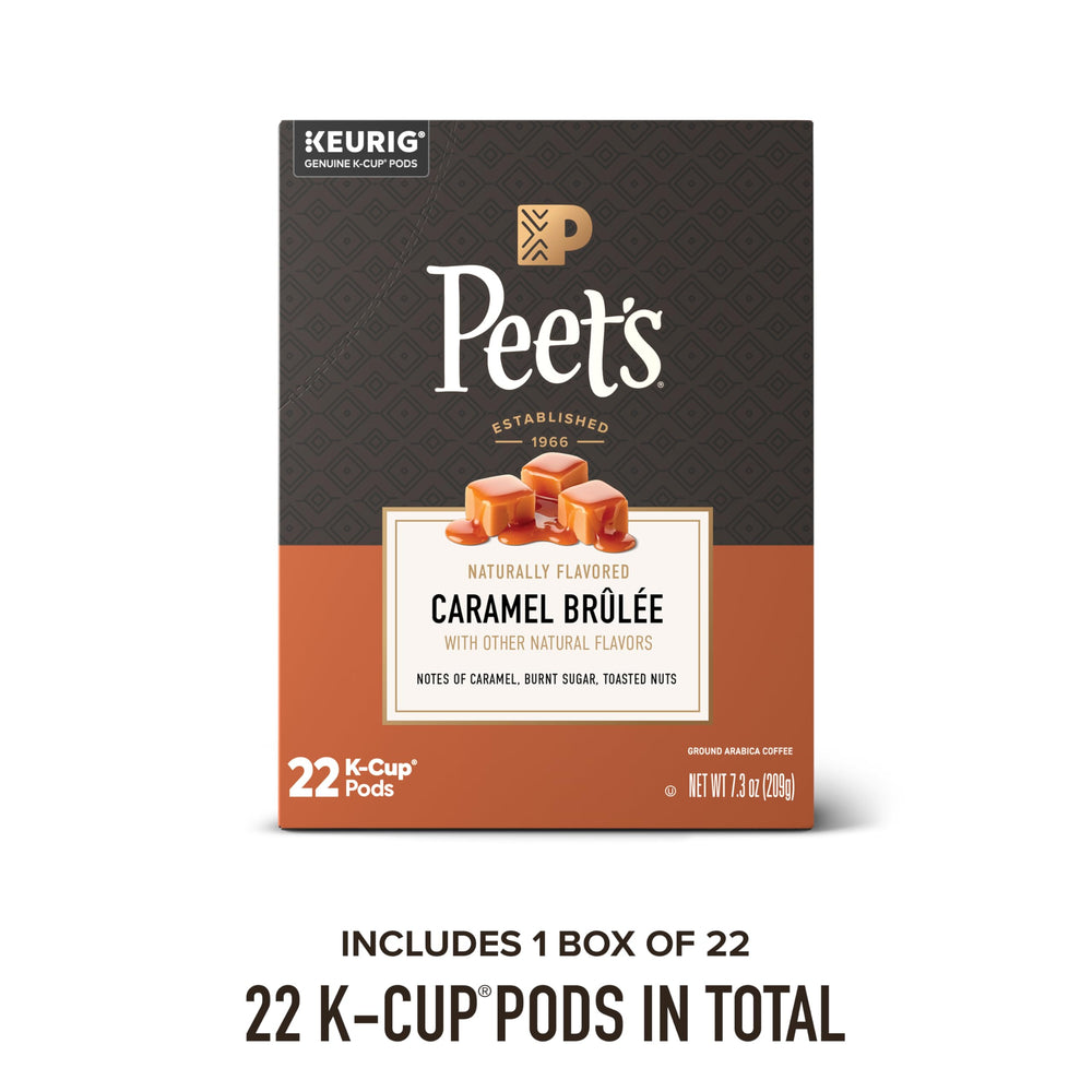 Peet's Coffee detalle de la cápsula resaltando la tapa y textura práctica