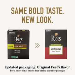 Peet's Coffee molienda y tueste oscuro con textura rica y aroma intenso