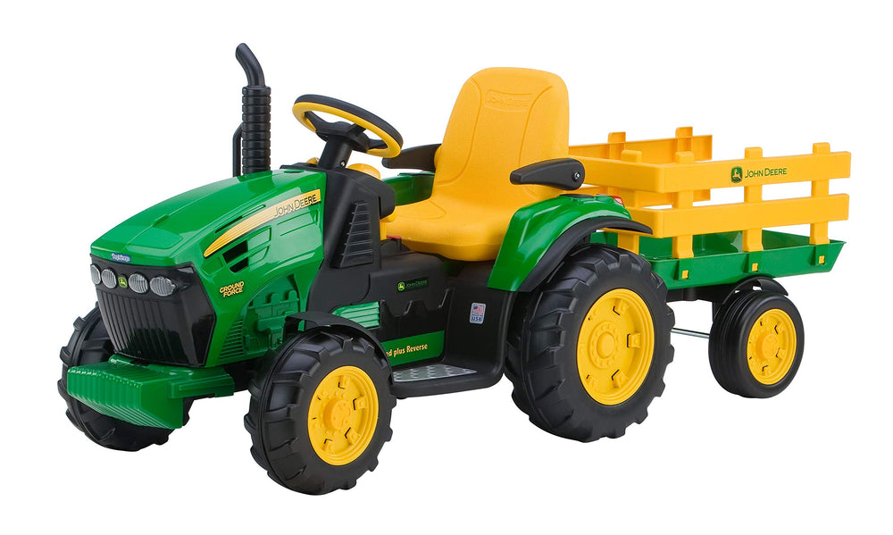 Peg Perego batería instalada en vehículo infantil, funcionamiento inmediato