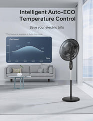 PELONIS control remoto en mano, comodidad para ajustar sin levantarse