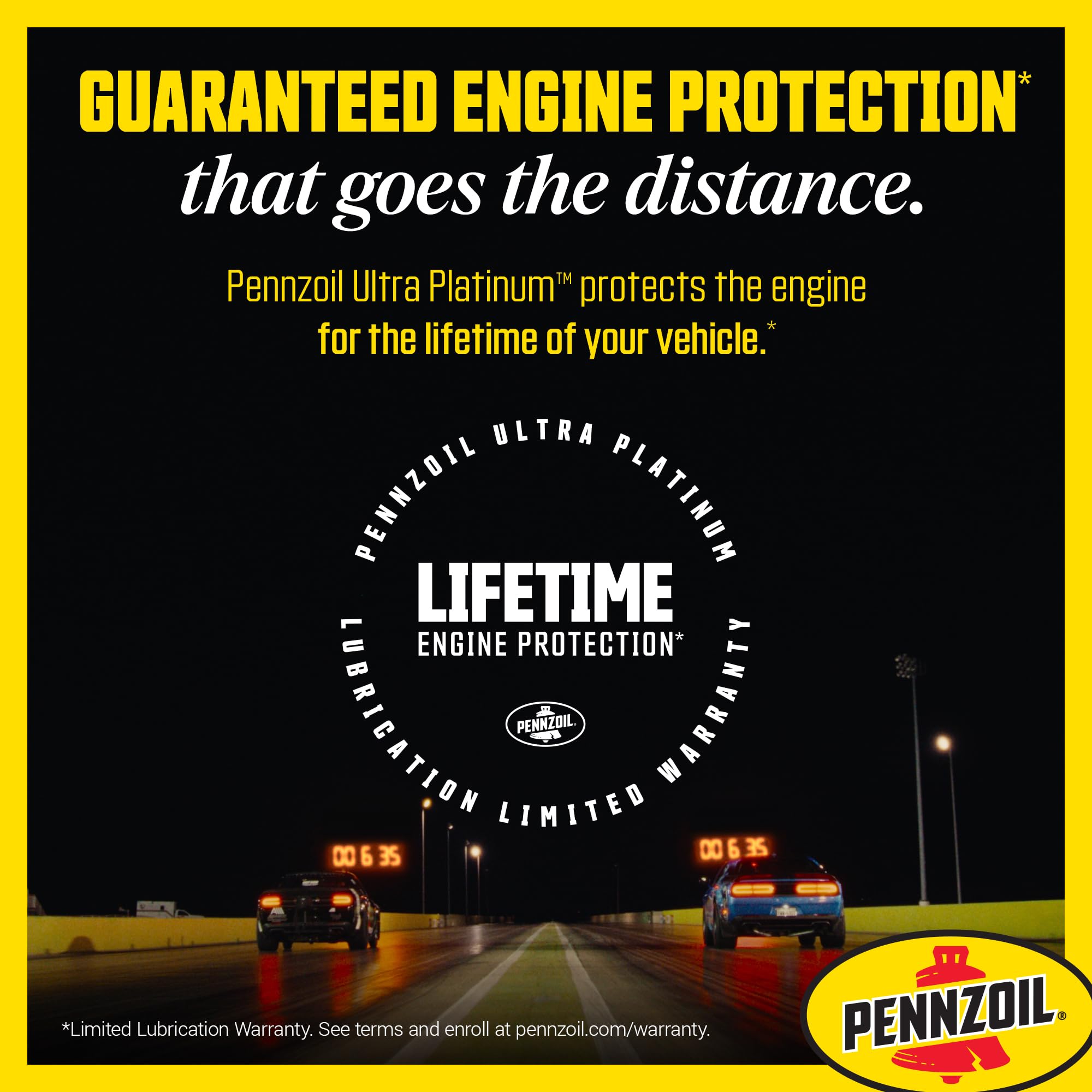 Técnico usando Pennzoil Ultra Platinum en taller para mantenimiento confiable