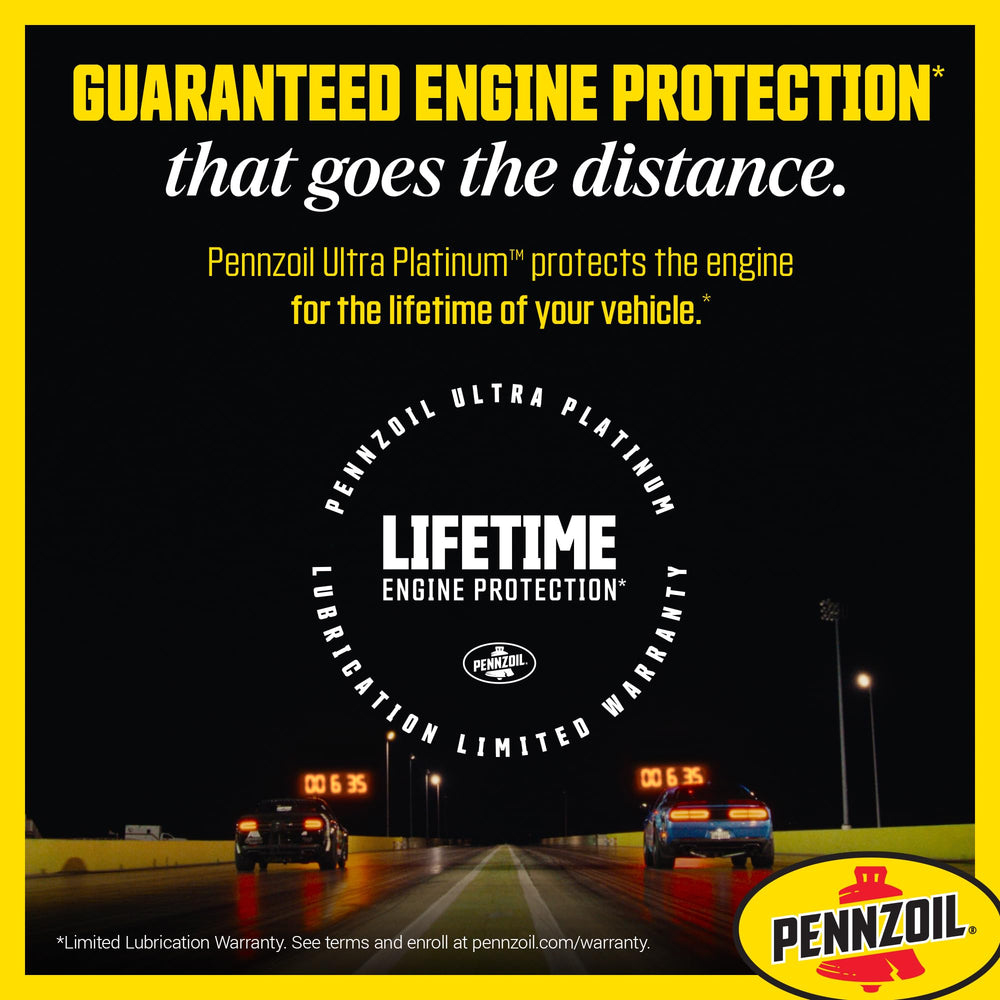 Técnico usando Pennzoil Ultra Platinum en taller para mantenimiento confiable