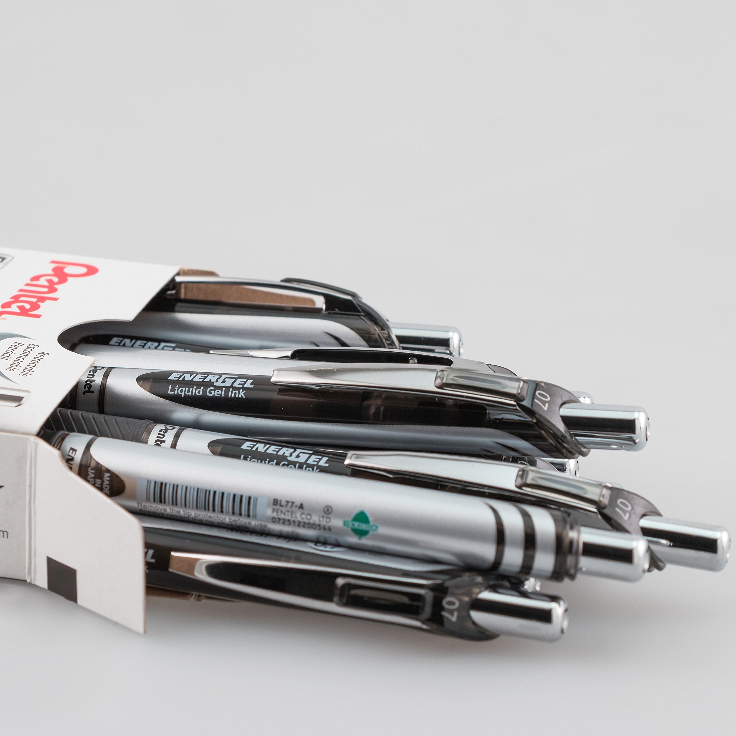 Pentel EnerGel RTX punta metálica de 0,7 mm para trazos precisos