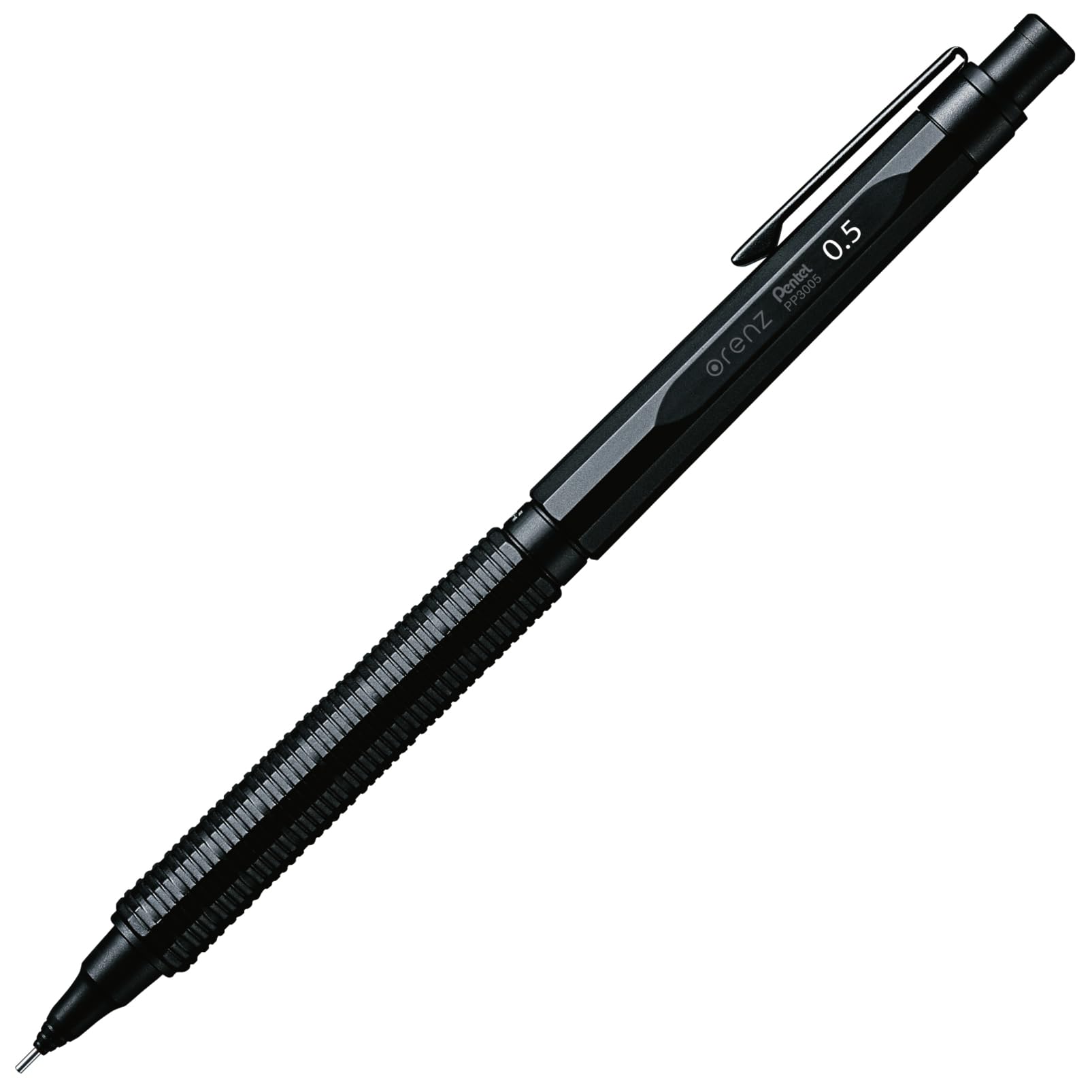 Pentel Orenznero frente y empaque mostrando diseño profesional