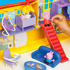 Peppa Pig cuna convertible con bebé Evie y función balanceo