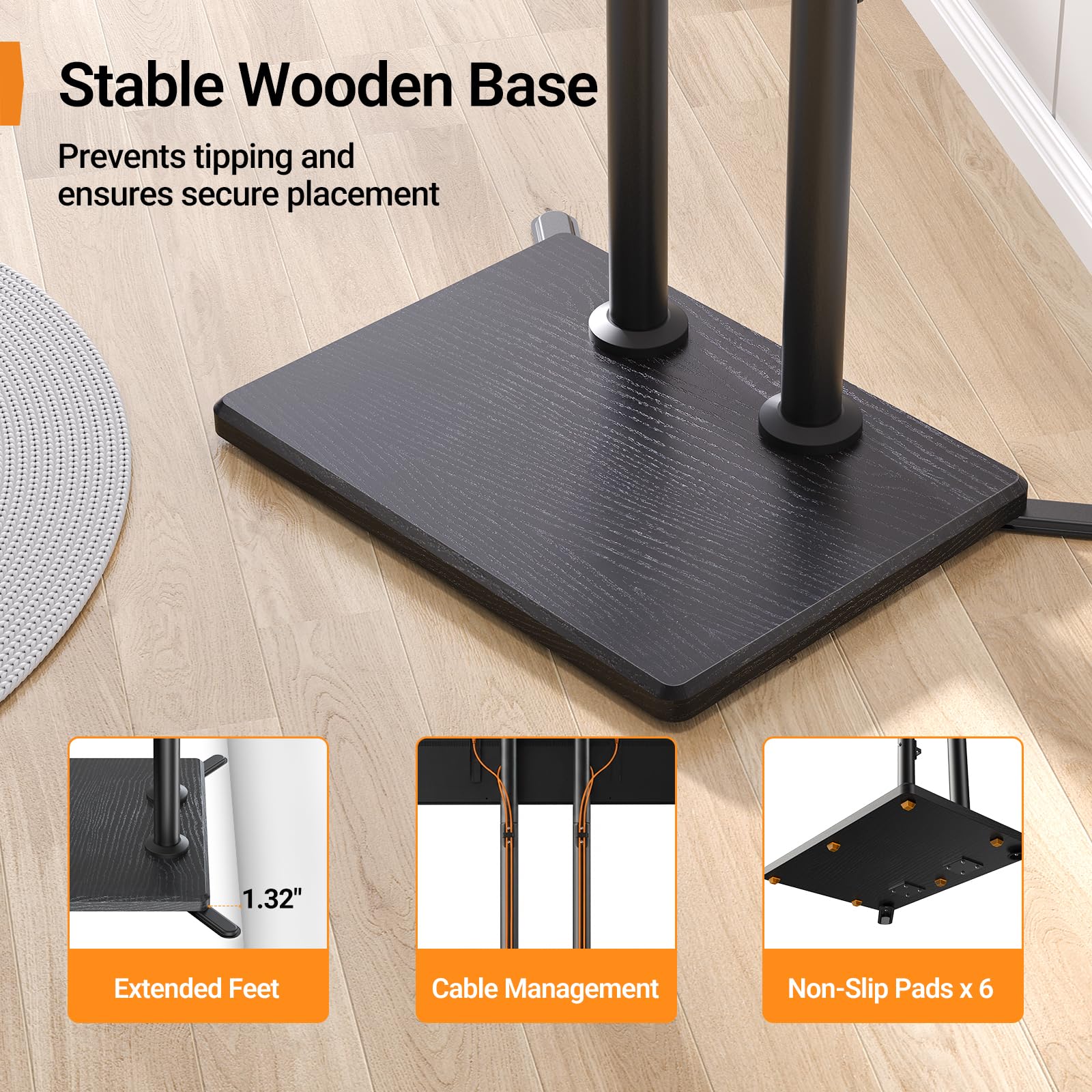 Perlegear doble columna cerca demostrando resistencia estructural
