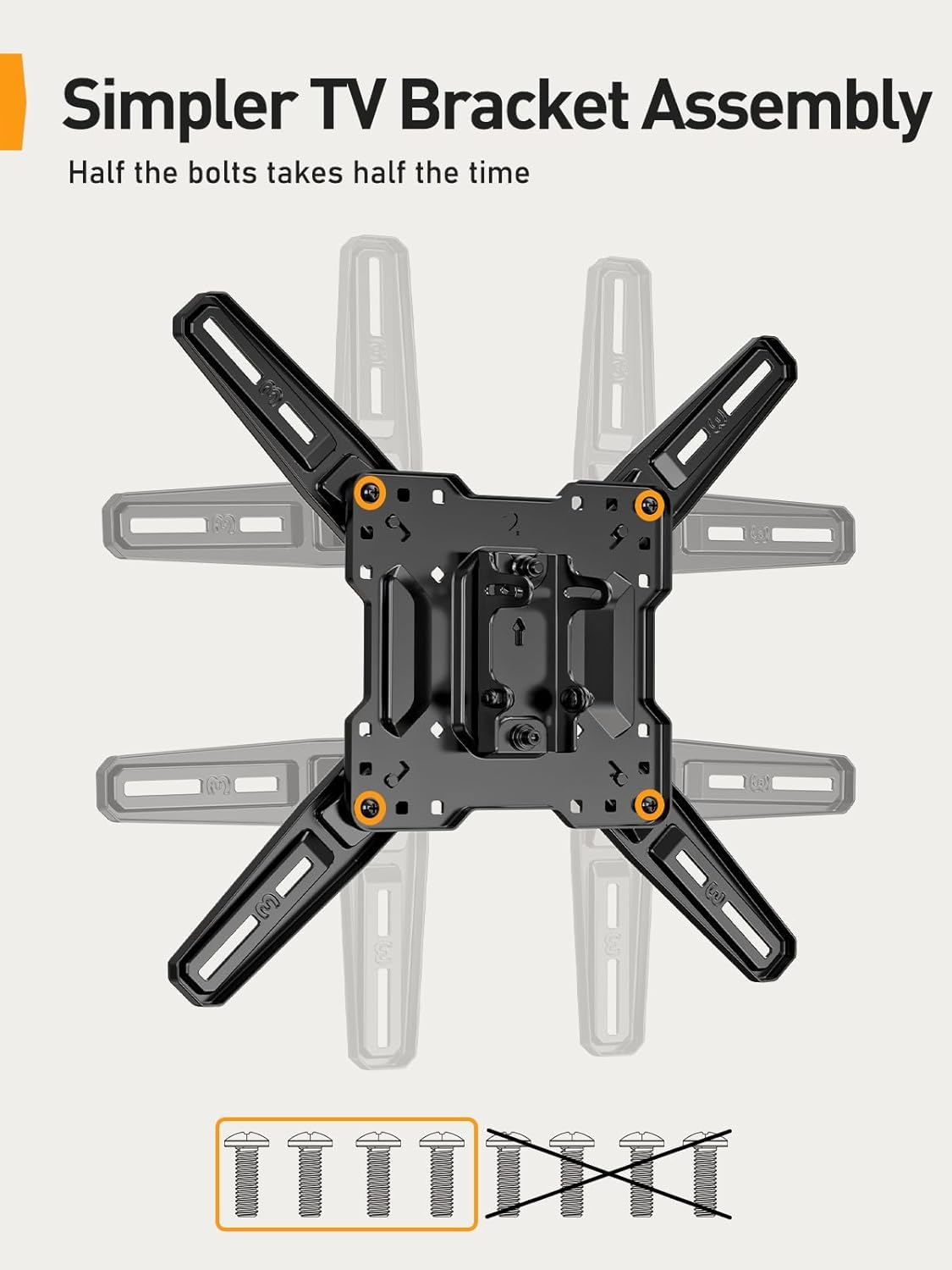 Perlegear contenido de caja mostrando tornillería e instrucciones incluidas