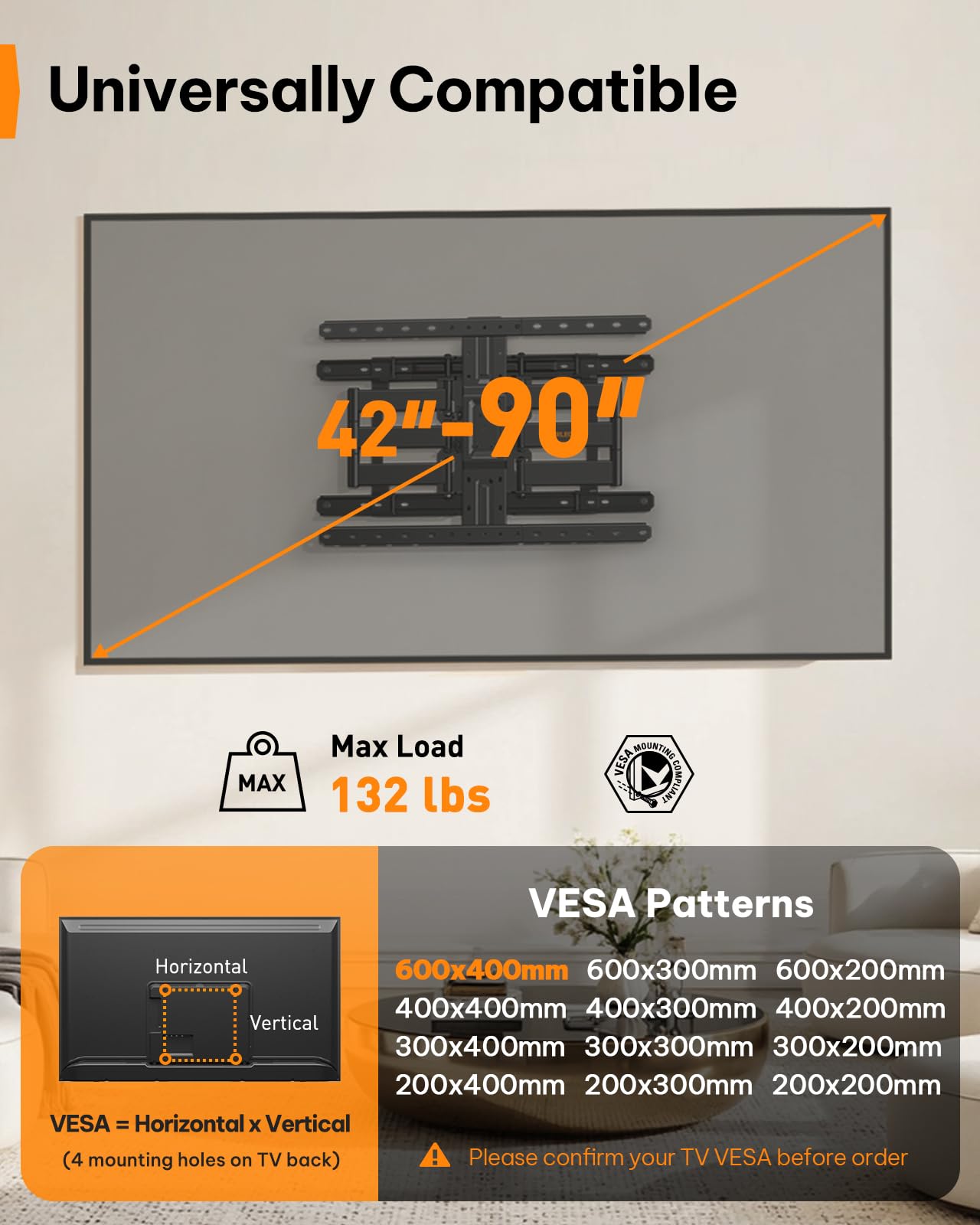Perlegear primer plano del brazo articulado que mejora la flexibilidad de visión