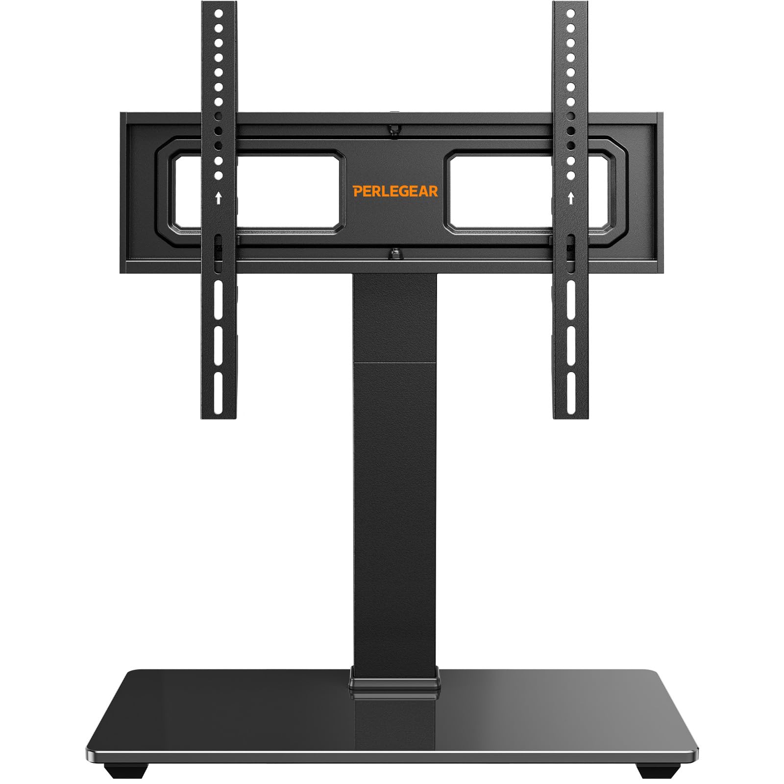 Perlegear base frontal de vidrio templado mostrando estabilidad y estilo