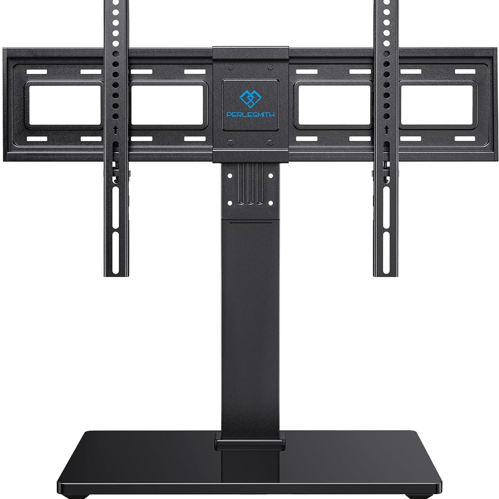 PERLESMITH vista frontal del soporte mostrando estabilidad y compatibilidad VESA
