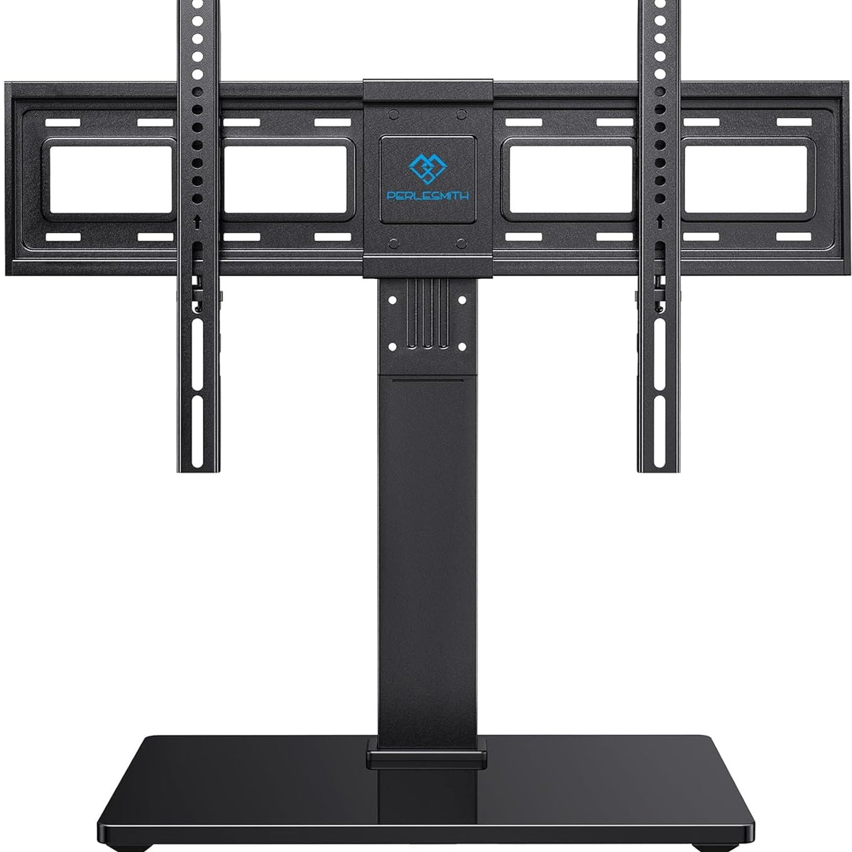 PERLESMITH vista frontal del soporte mostrando estabilidad y compatibilidad VESA